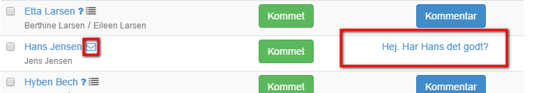 Kommentarmini