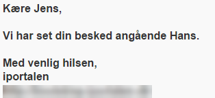 beskedset